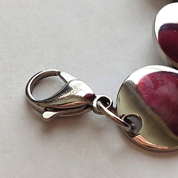 NWOT😃Shiny Round Disk Bracelet (by Michael Anthony) - Picture 8 of 10